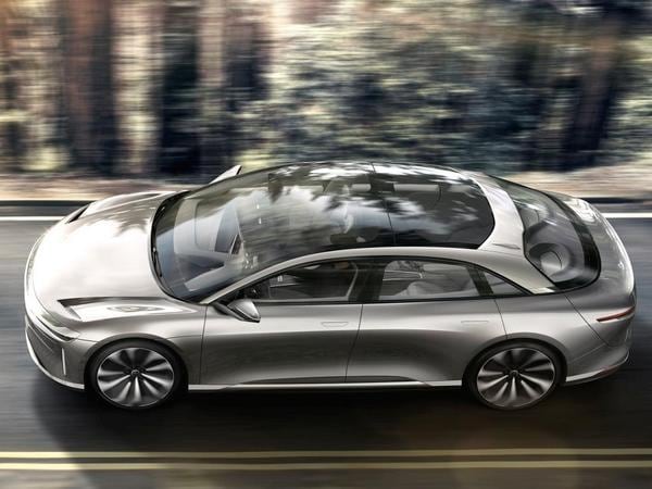 Lucid Air electric vehicle