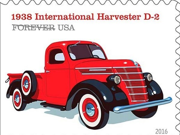 02 Usps Pickup Truck Stamps
