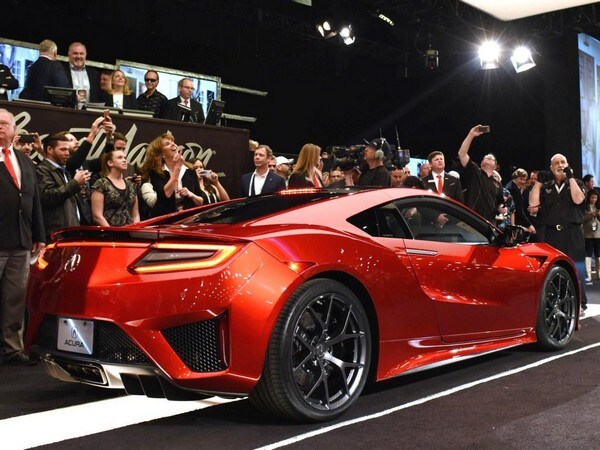03 2017 Acura Nsx Vin 001 Auction