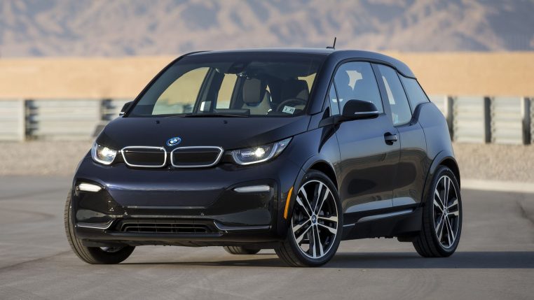 2018 BMW i3 in black.