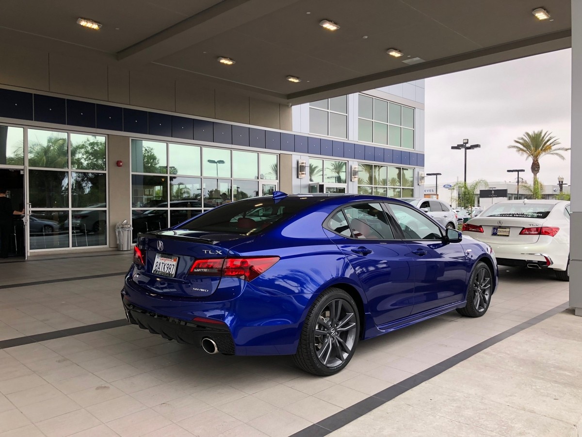 03 2018 Acura Tlx First Service