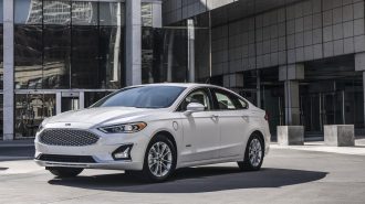 2019 Ford Fusion Energi PHEV.