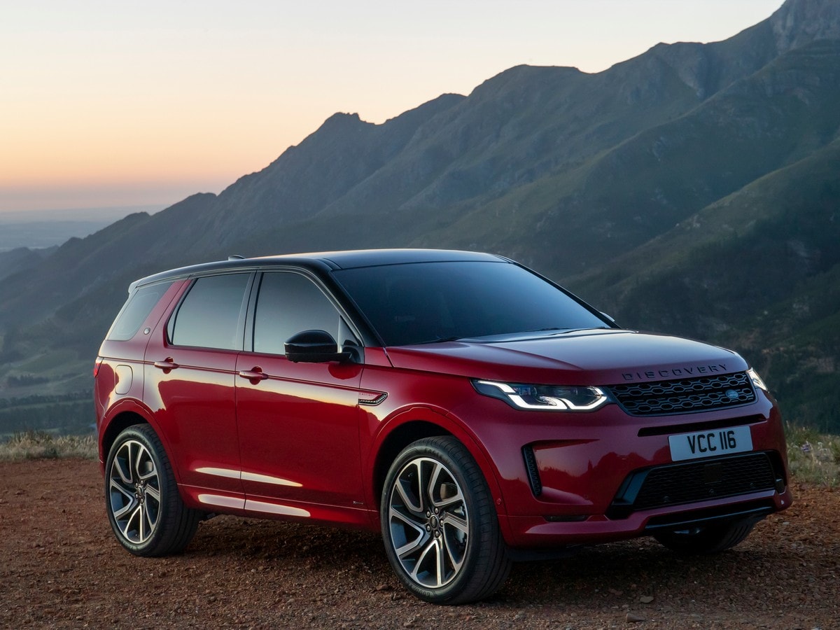 03 2020 Land Rover Discovery Sport Red