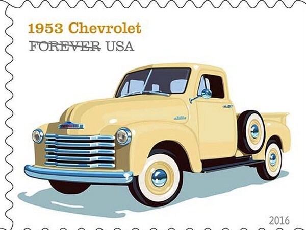03 Usps Pickup Truck Stamps