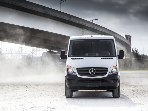 2017 Mercedes-Benz Sprinter Worker flexes its muscle