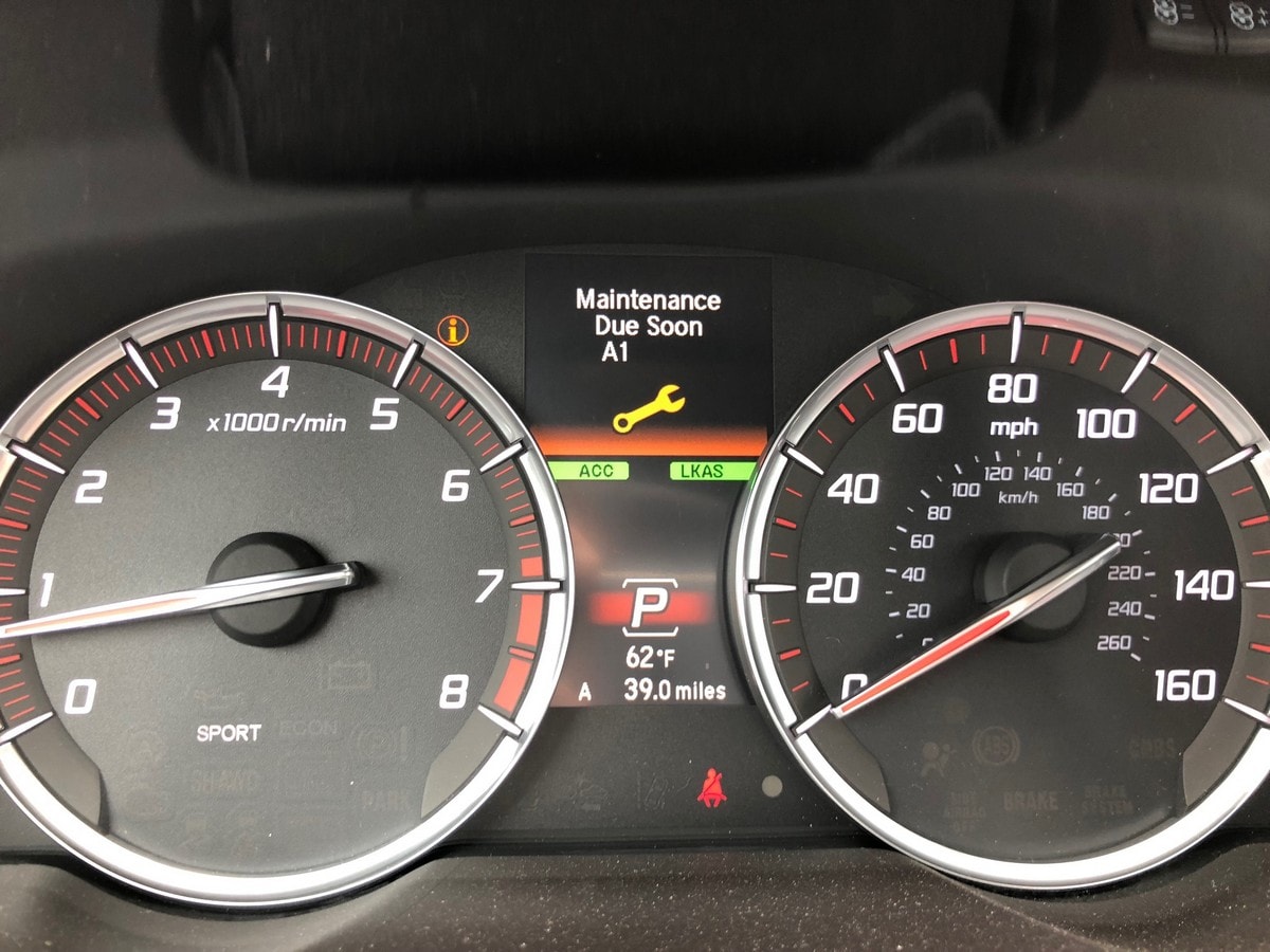 04 2018 Acura Tlx First Service