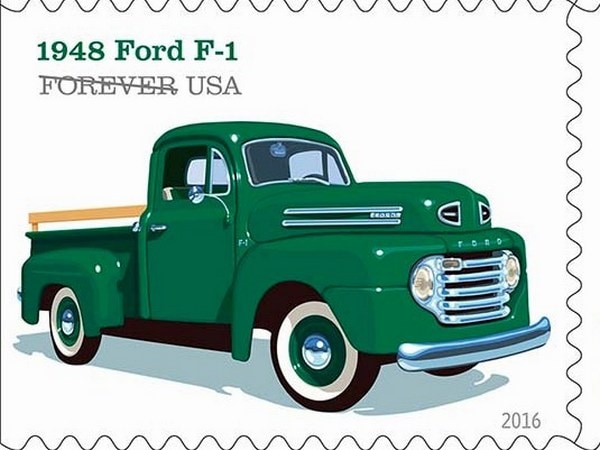04 Usps Pickup Truck Stamps