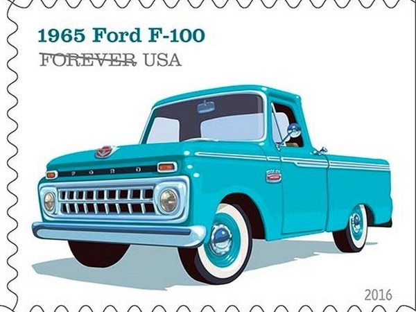 05 Usps Pickup Truck Stamps