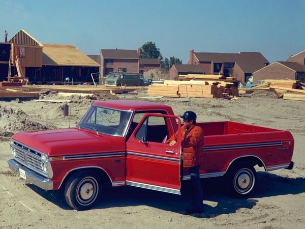 06 1975 Ford F 150 Pickup First F 150 Model