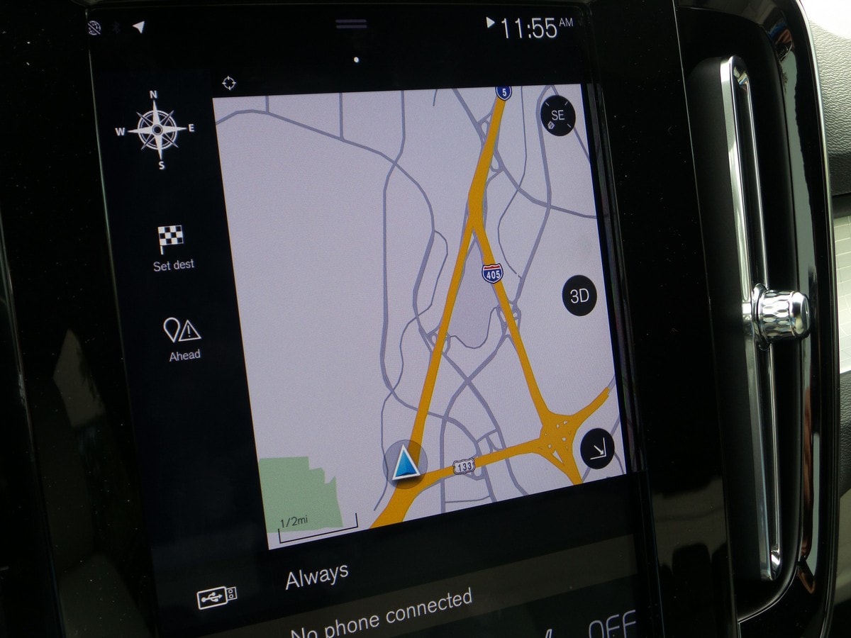 07 2019 Volvo XC40 Digital Dashboard