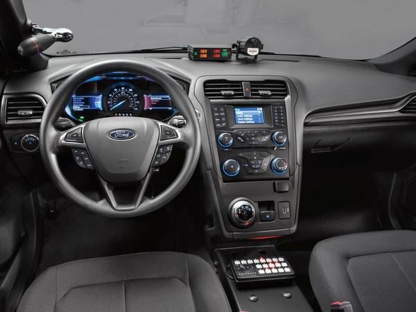07 Ford Police Responder Hybrid Sedan