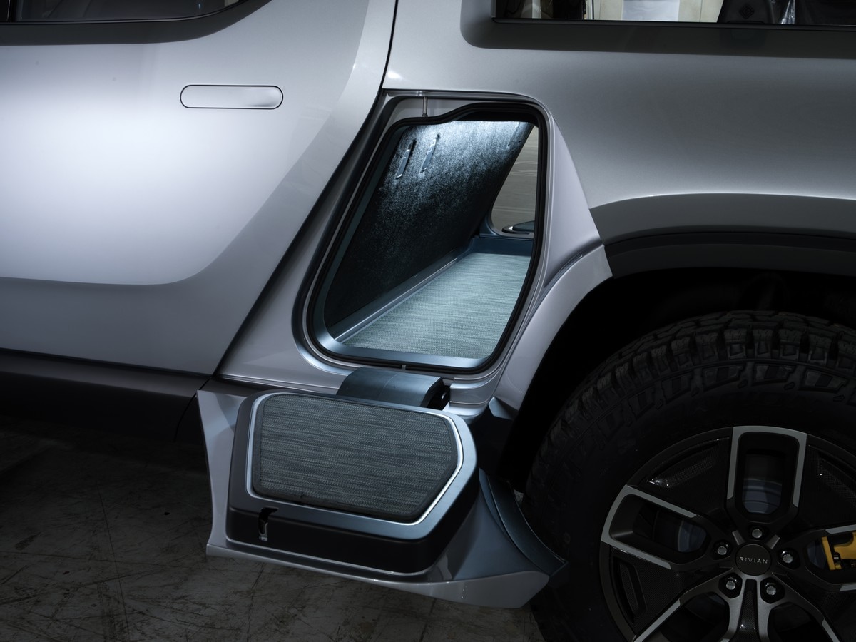 Rivian Pass-Through Storage