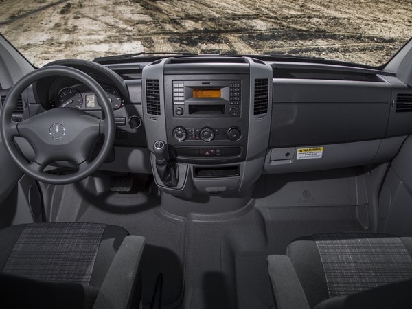 2017 Mercedes-Benz Sprinter Worker flexes its muscle