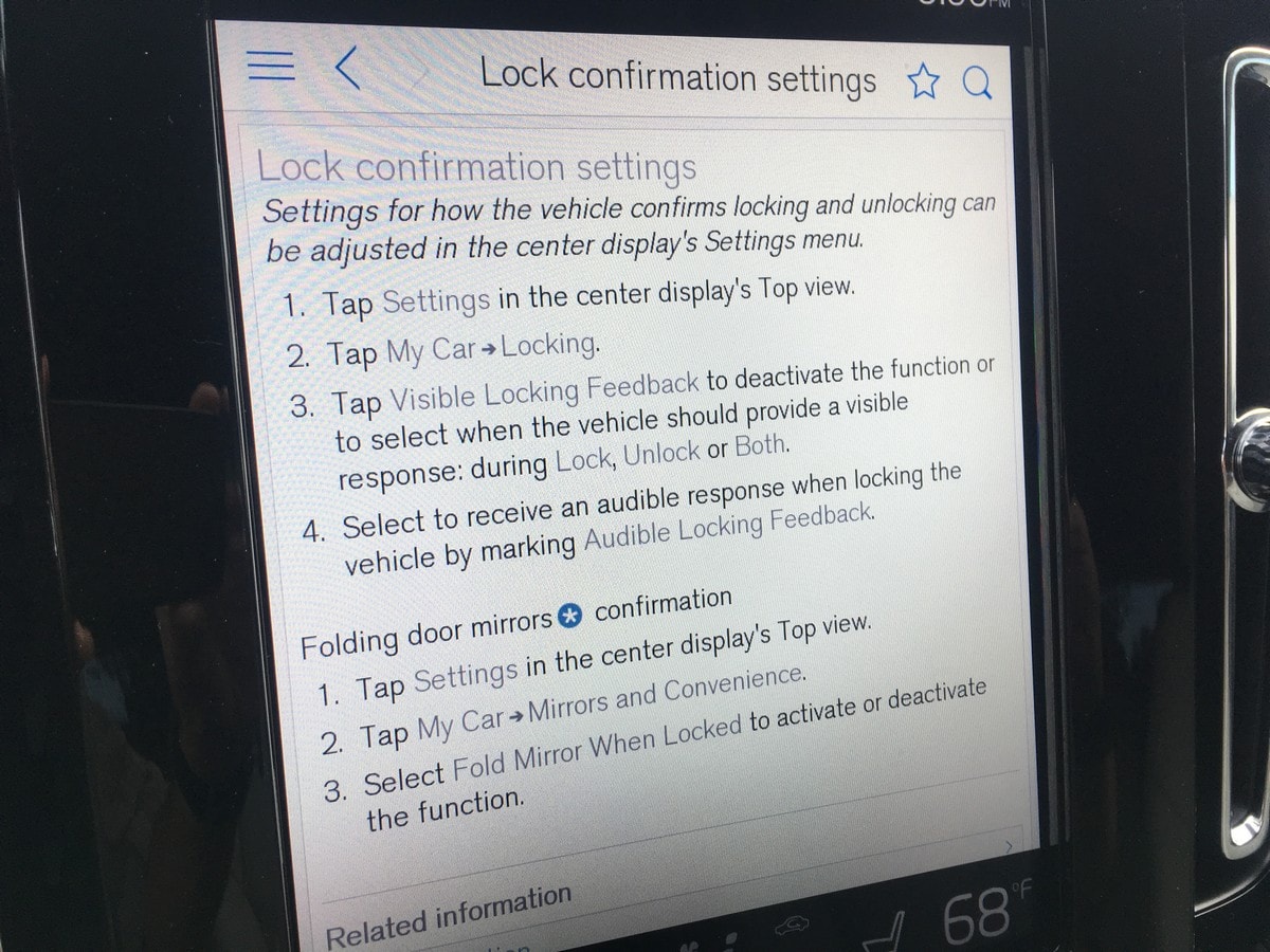 08 2019 Volvo XC40 Key