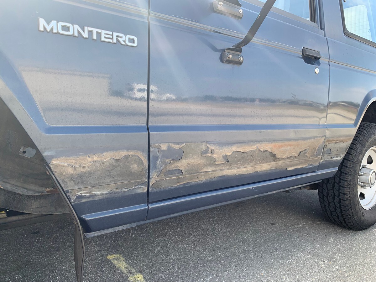 09 1987 Mitsubishi Montero Mequiars Revive