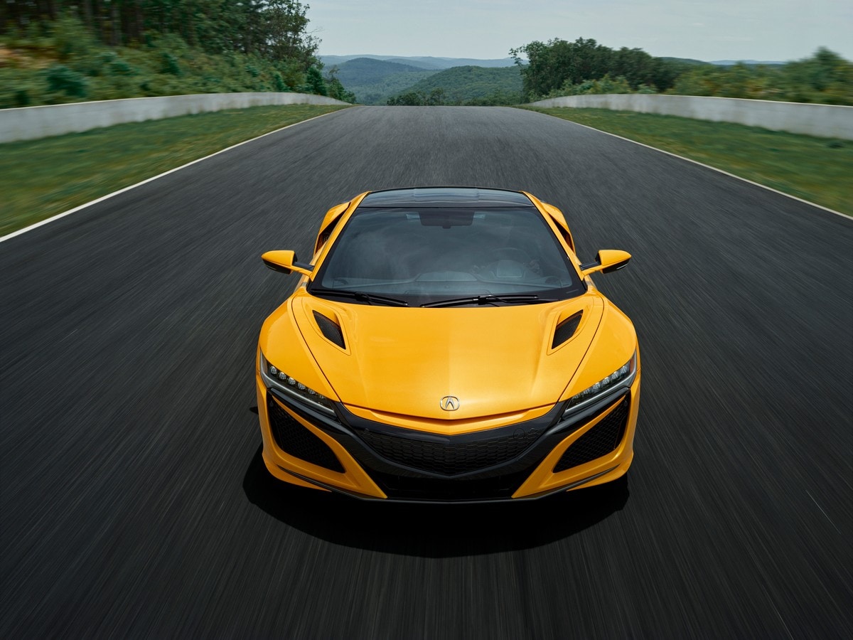 2020 NSX Featuring Indy Yellow Pearl