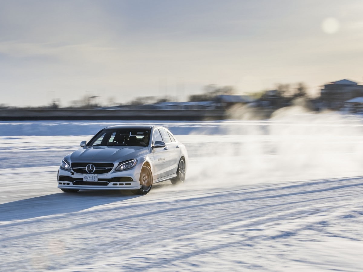 10 Mercedes Amg Winter Driving