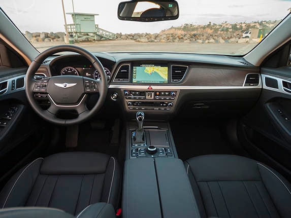 11 2015 Hyundai Genesis Long Term Interior