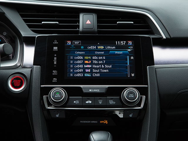 11 2016 Honda Civic Compact Sedan Comparison