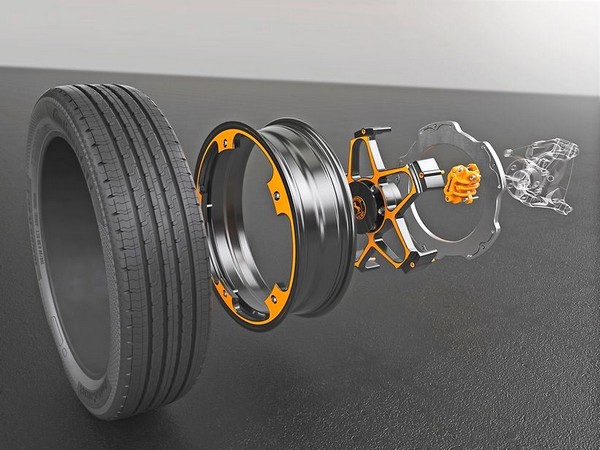 12 Contintental New Wheel Concept For Ev