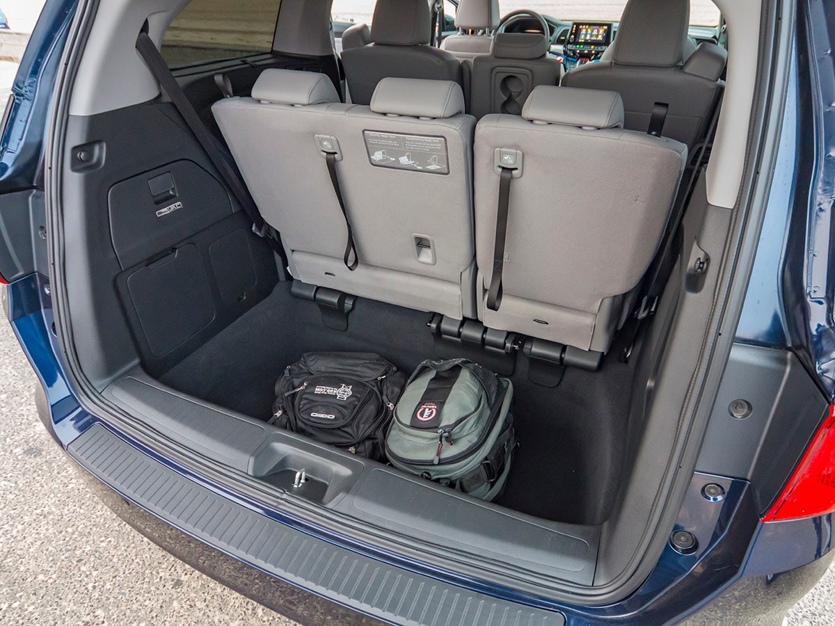 13 2018 Honda Odyssey Elite Cargo BB KBB
