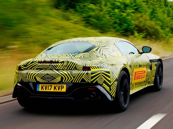 13 2018 Aston Martin Vantage V8 Teaser