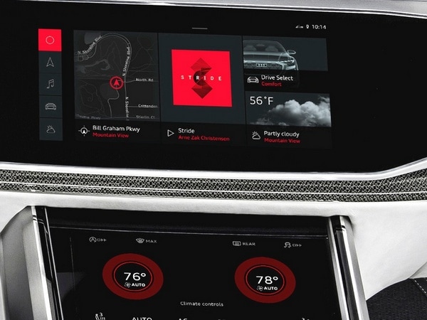 13 Audi Q8 Sport Concept Integrated Android