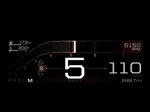 16 2017 Ford Gt Digital Instrument Cluster Sport Mode