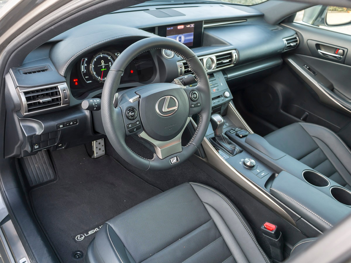 17 2016 Lexus IS 350 F Sport Long Term Interior