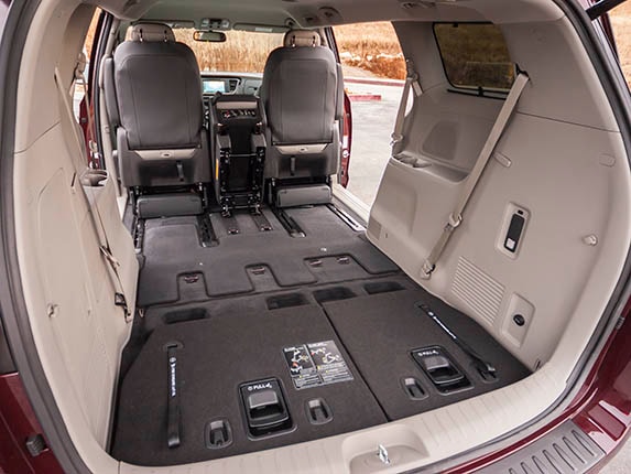 2015 Kia Sedona SX Long Term Interior 21