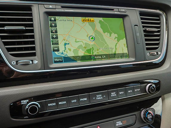 2015 Kia Sedona SX Long Term Interior 24