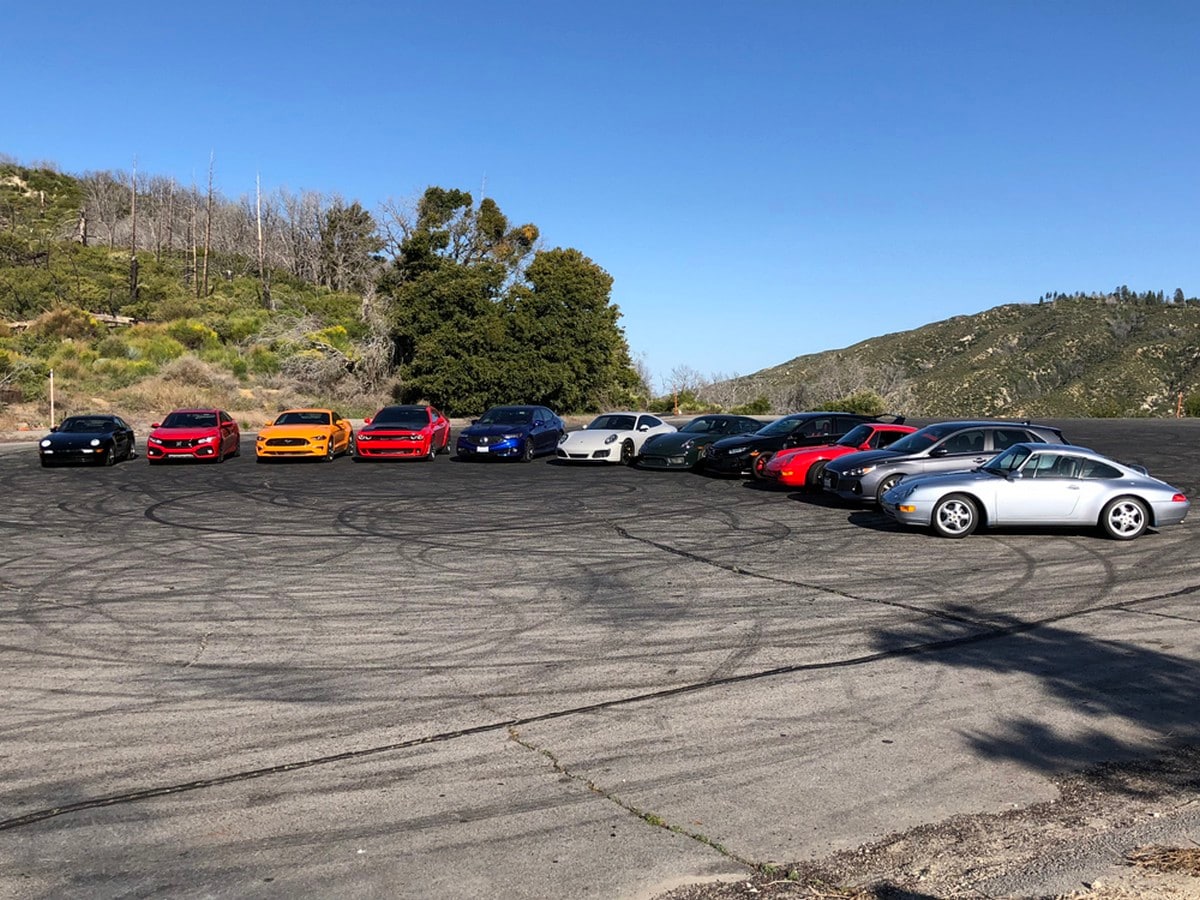 2018 Dodge Challenger SRT Demon Angeles Crest Highway Driving Group