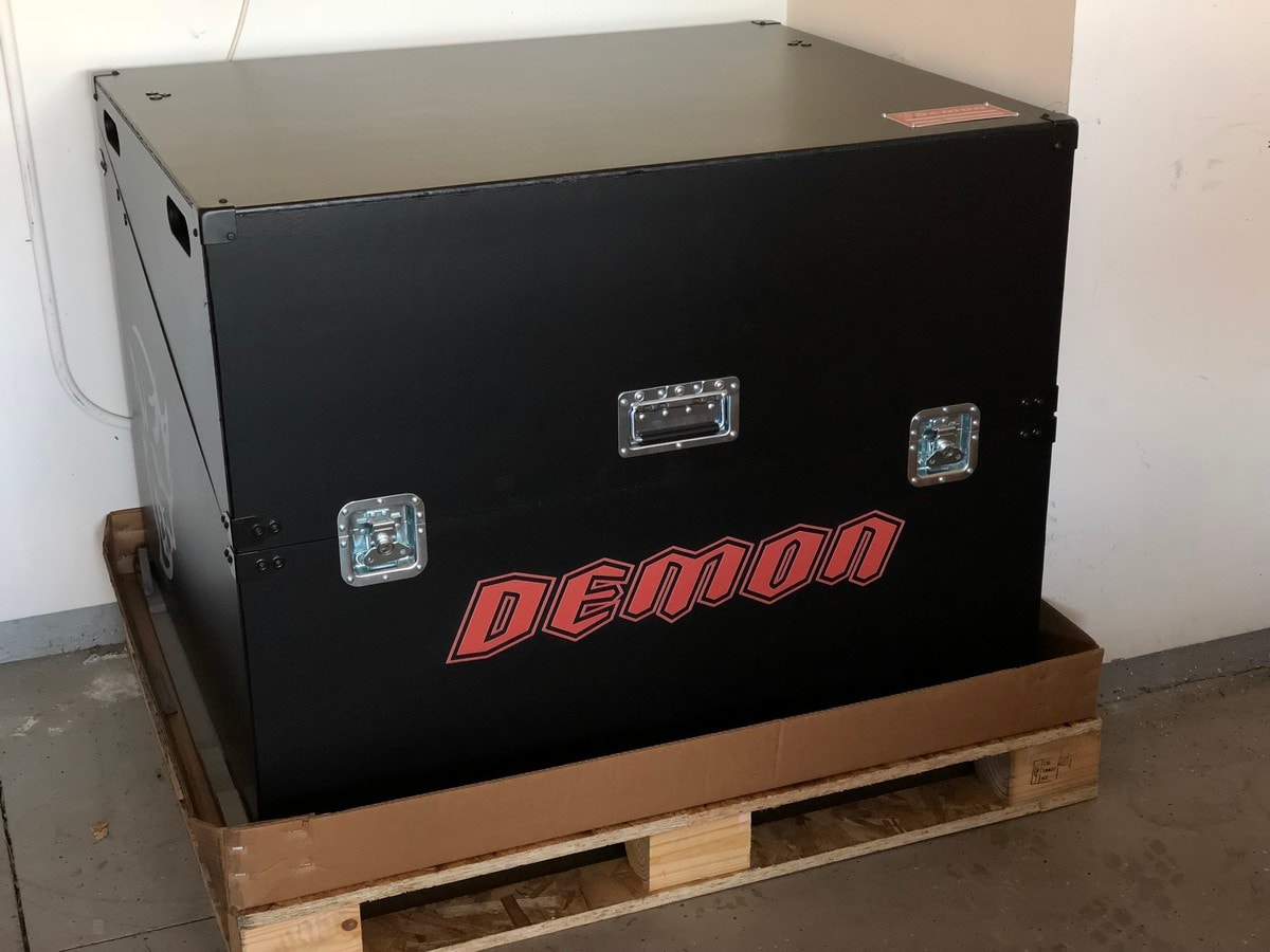 2018 Dodge Challenger SRT Demon Crate Closed
