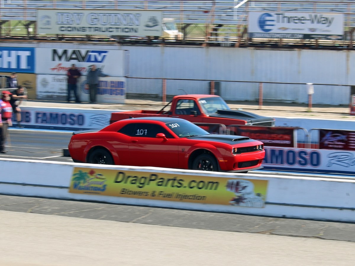 2018 Dodge Challenger SRT Demon Drag Strip Famosa Winning