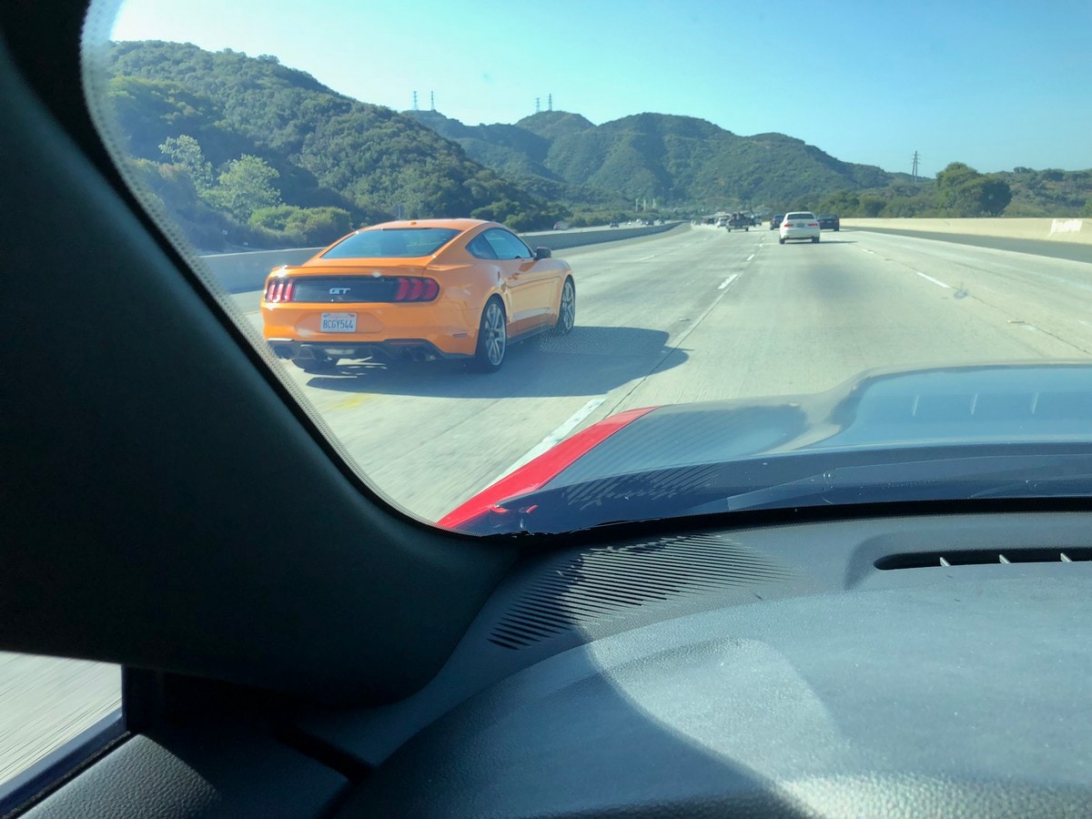 2018 Dodge Challenger SRT Demon Ford Mustang Driving