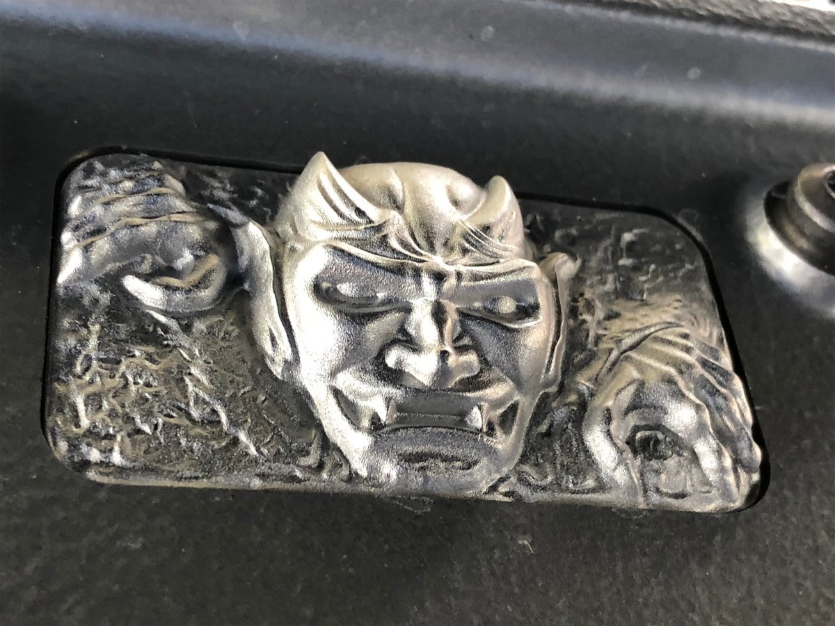 2018 Dodge Challenger SRT Demon Intake Badge