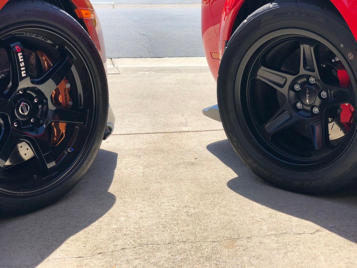 2018 Dodge Challenger SRT Demon Nissan GTR Track Edition Wheels