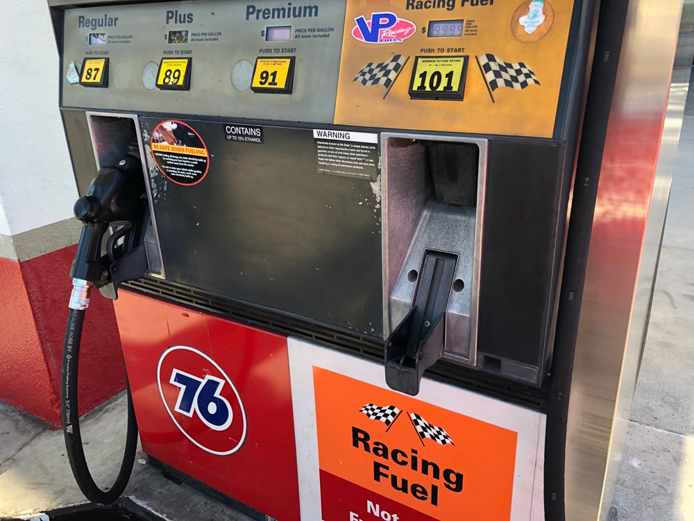 2018 Dodge Challenger SRT Demon Race Fuel