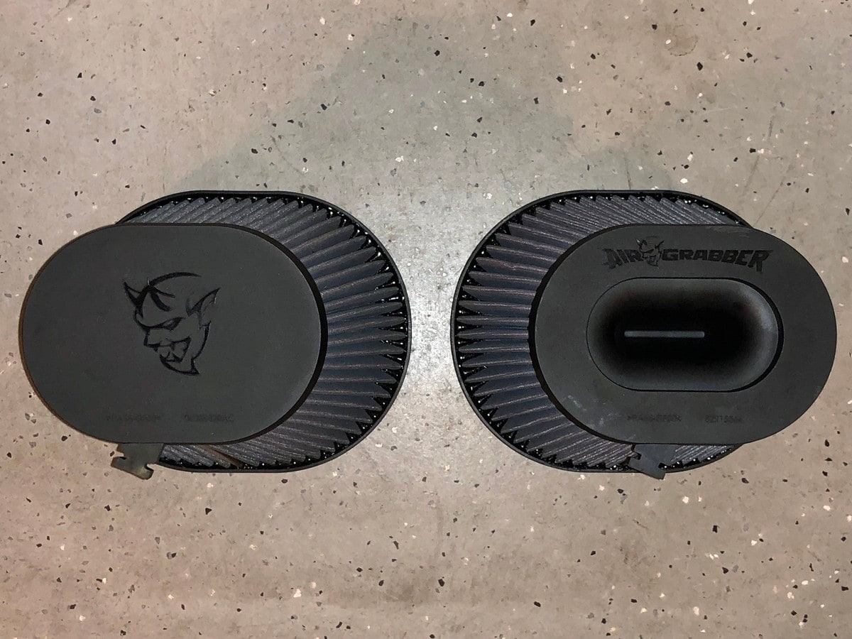 2018 Dodge Demon Air Cleaner End