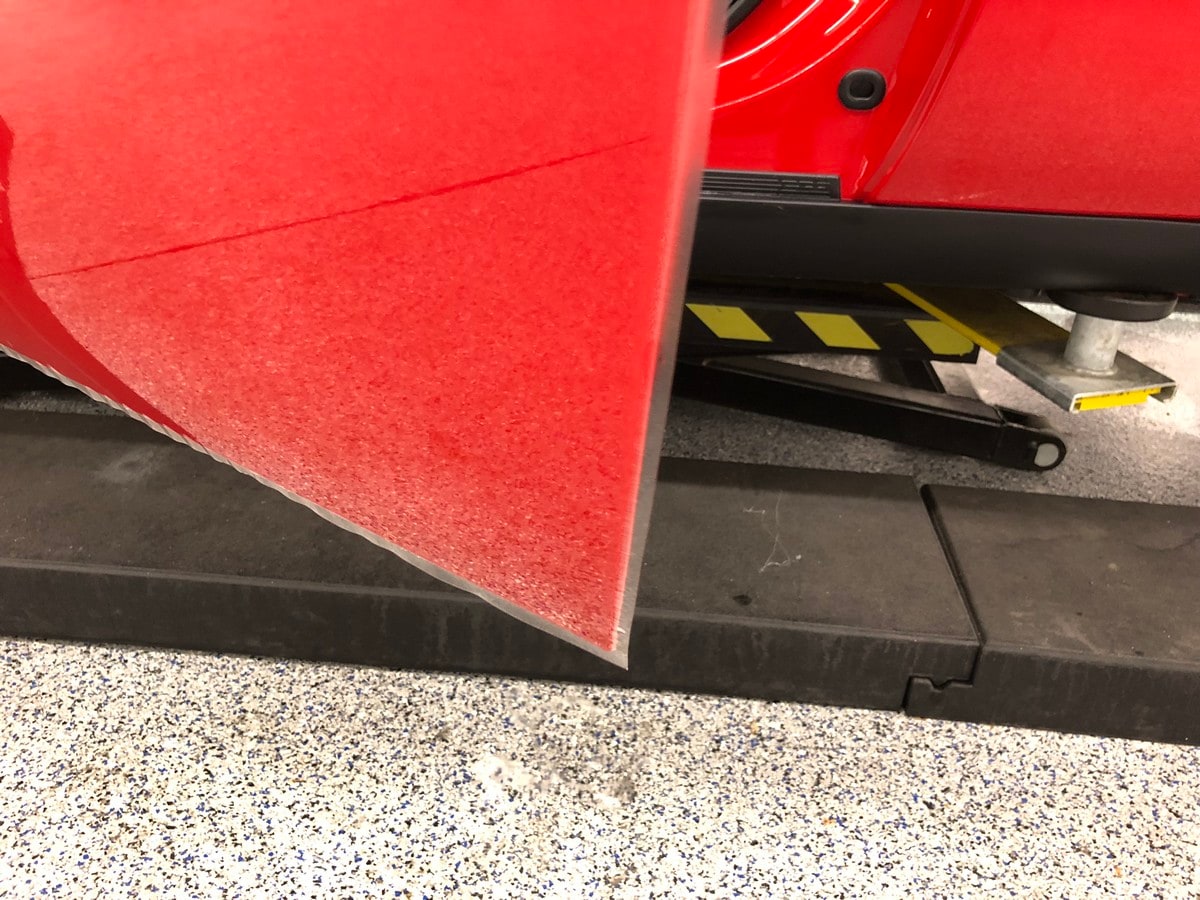 2018 Dodge Demon Clear Bra Door