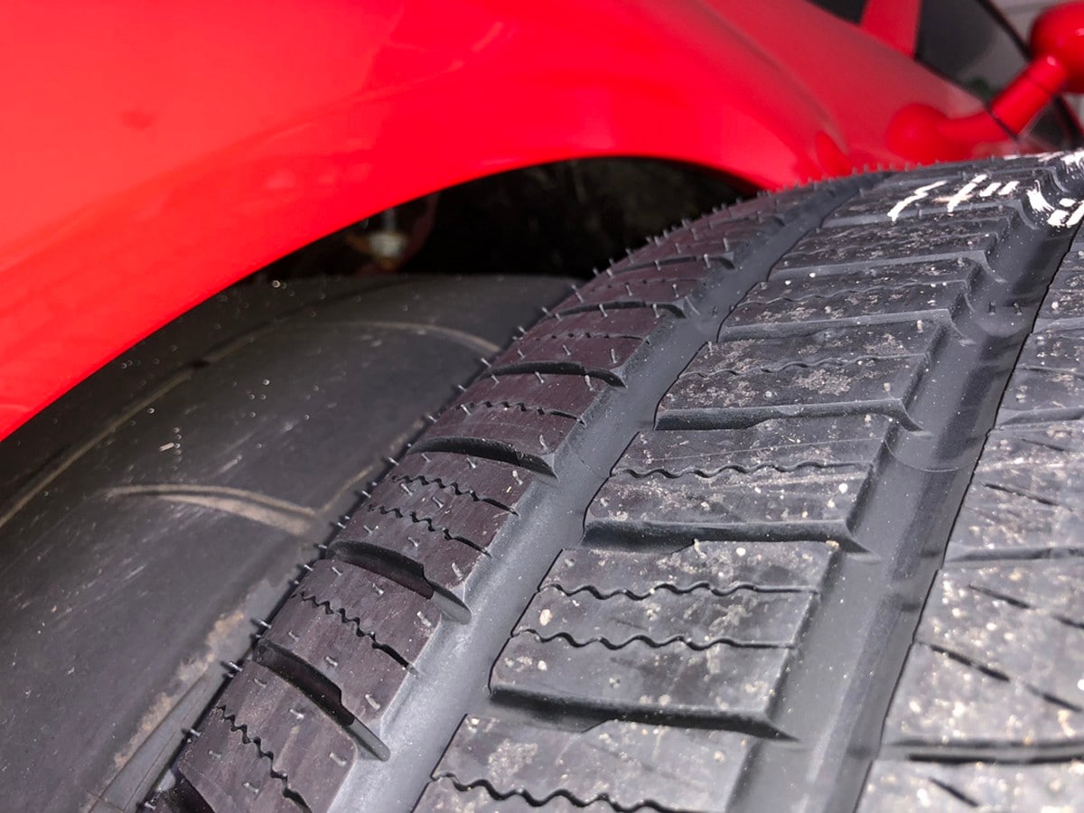 2018 Dodge Demon Street Tire Height