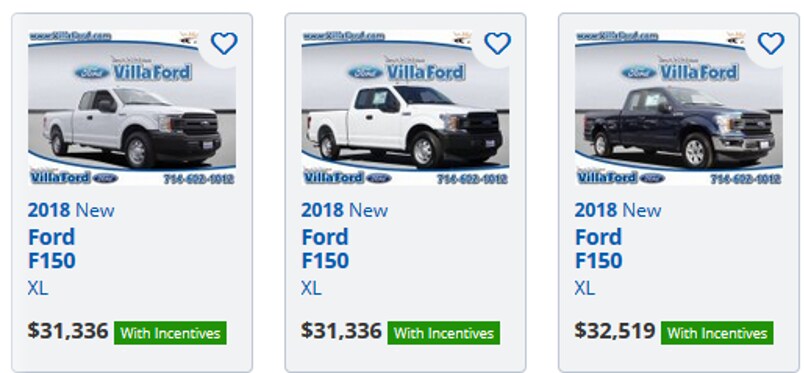 Ford F-150 For Sale Classified Listings