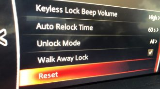 Walk away lock