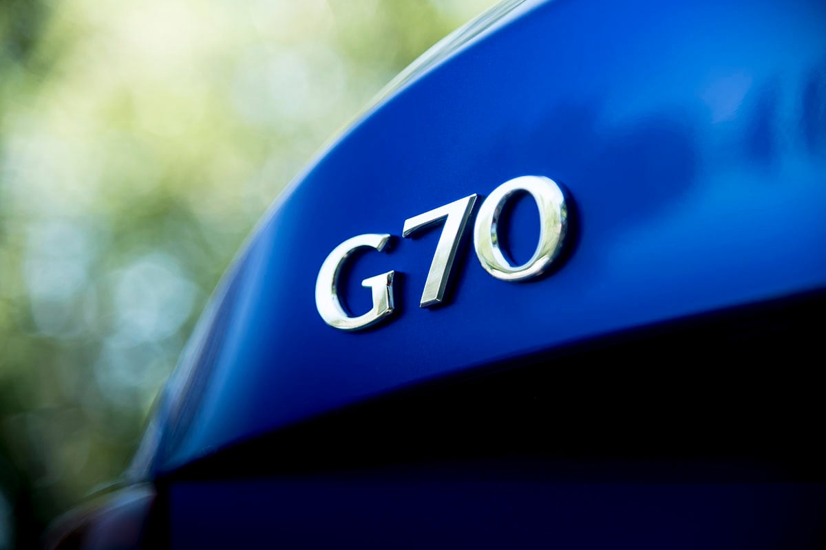 Genesis G70 Photo: James Lipman / Jameslipman.com