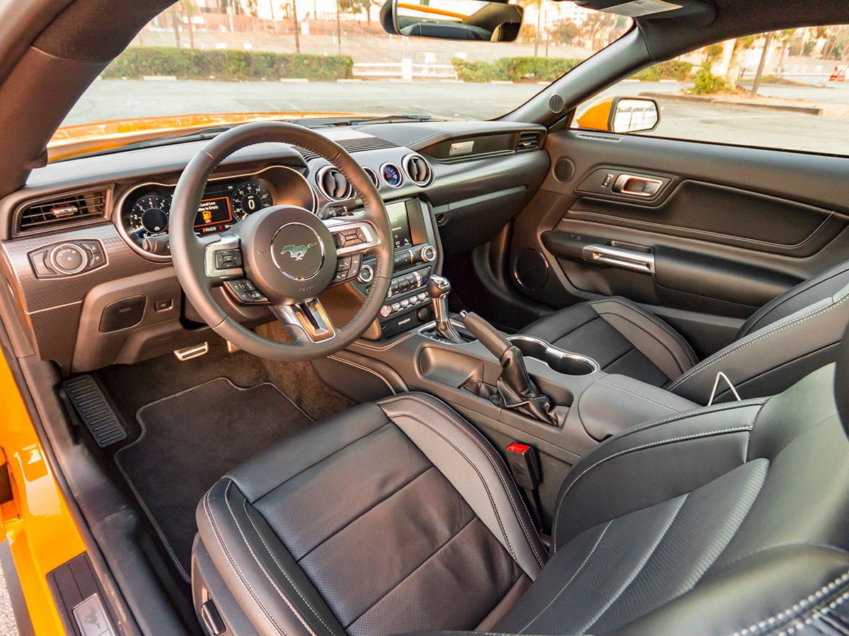 24 2018 Ford Mustang EcoBoost Interior KBB