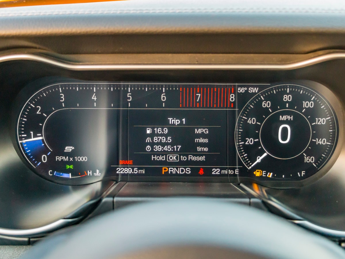 26 2018 Ford Mustang EcoBoost Interior KBB