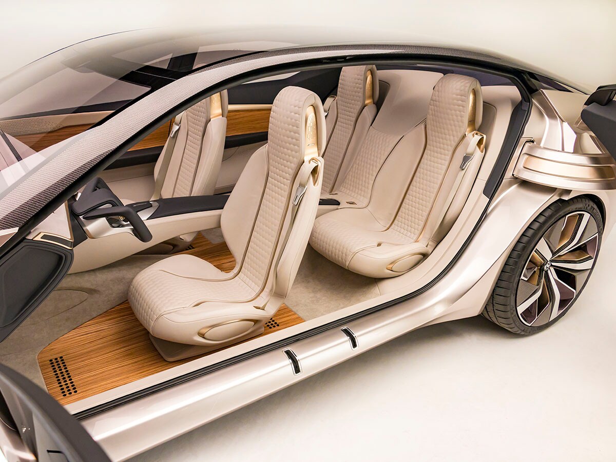 27 Nissan V Motion 2 Sedan Concept Interior KBB