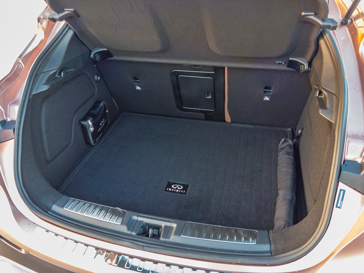 28 2018 Infiniti QX30 Long Term Cargo KBB
