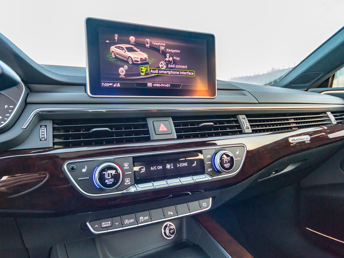 30 2018 Audi A5 Sportback Interior KBB