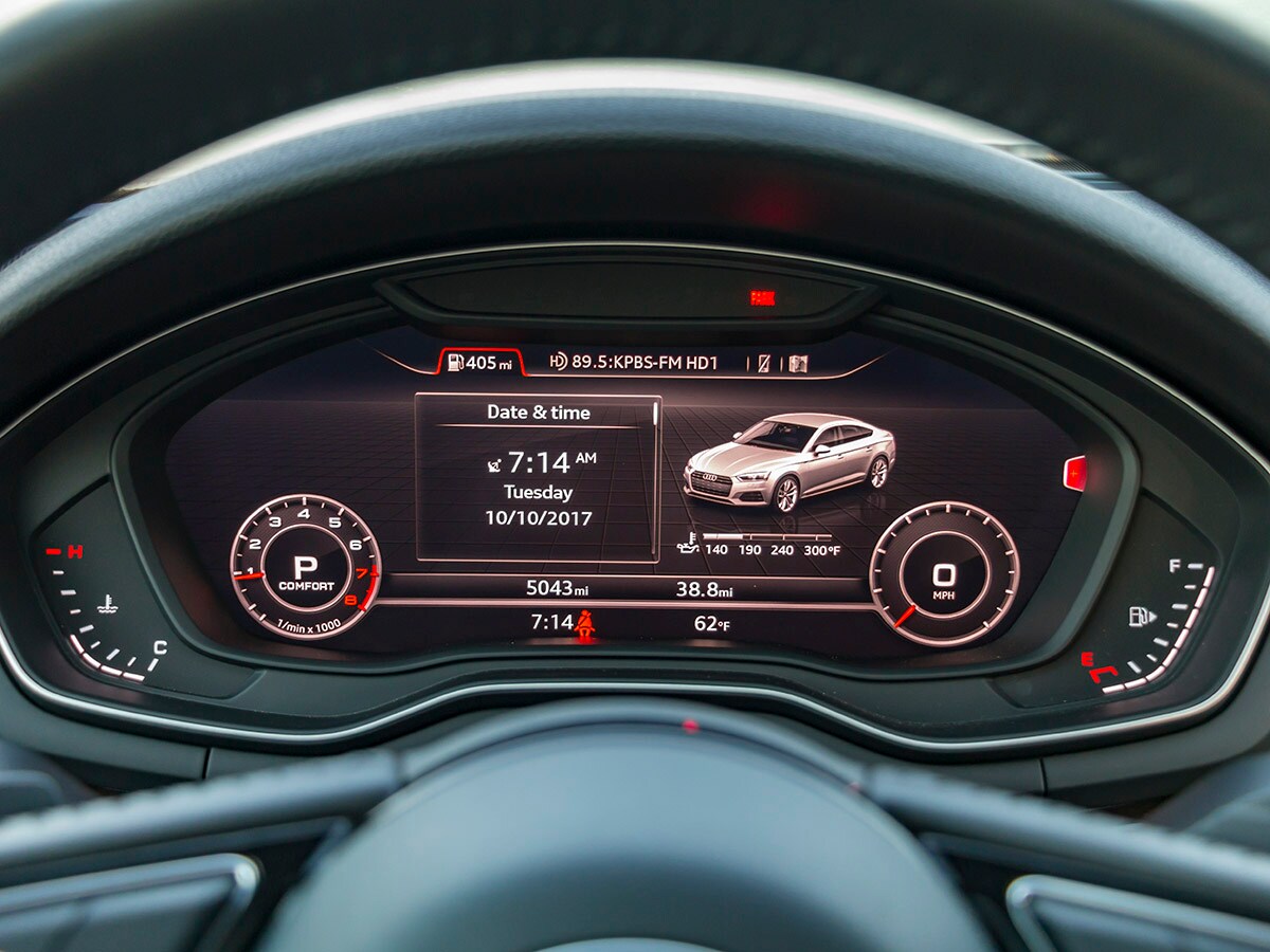 31 2018 Audi A5 Sportback Interior KBB